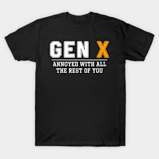 Gen x Funny T-Shirt